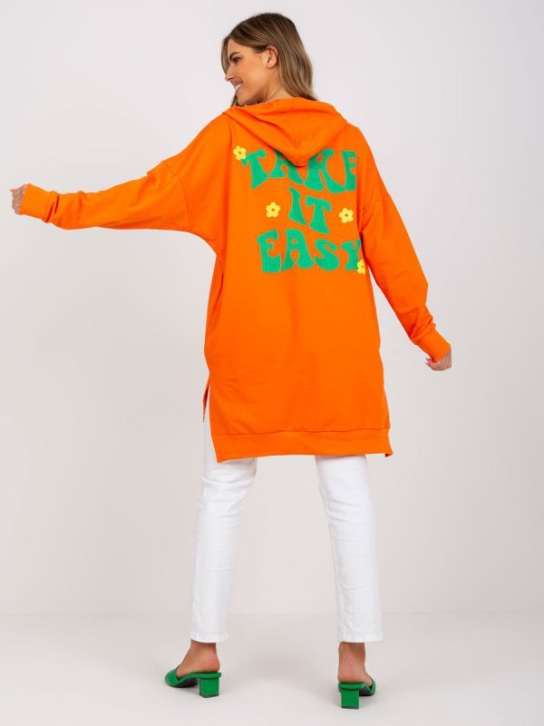 Bluza-FA-BL-7812.42P-pomarańczowy rozmiar - ONE SIZE