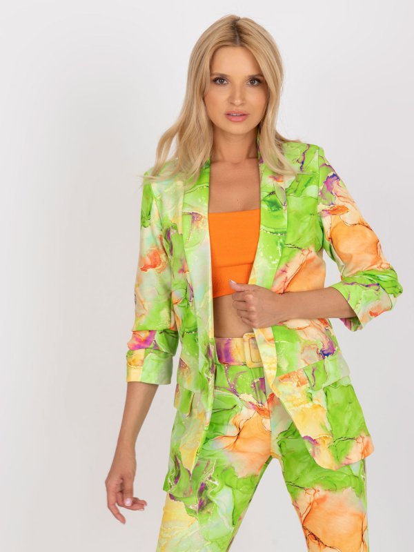 Marynarka-DHJ-MA-7684A-1.22X-jasny zielony rozmiar - M