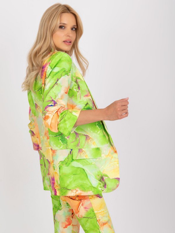 Marynarka-DHJ-MA-7684A-1.22X-jasny zielony rozmiar - XL