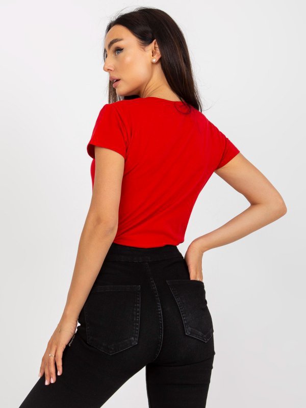 T-shirt-B-013.17P-czerwony rozmiar - 2XL