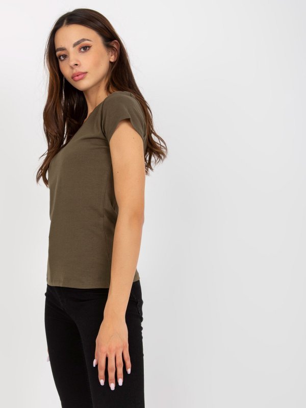 T-shirt-B-012.71P-khaki rozmiar - S