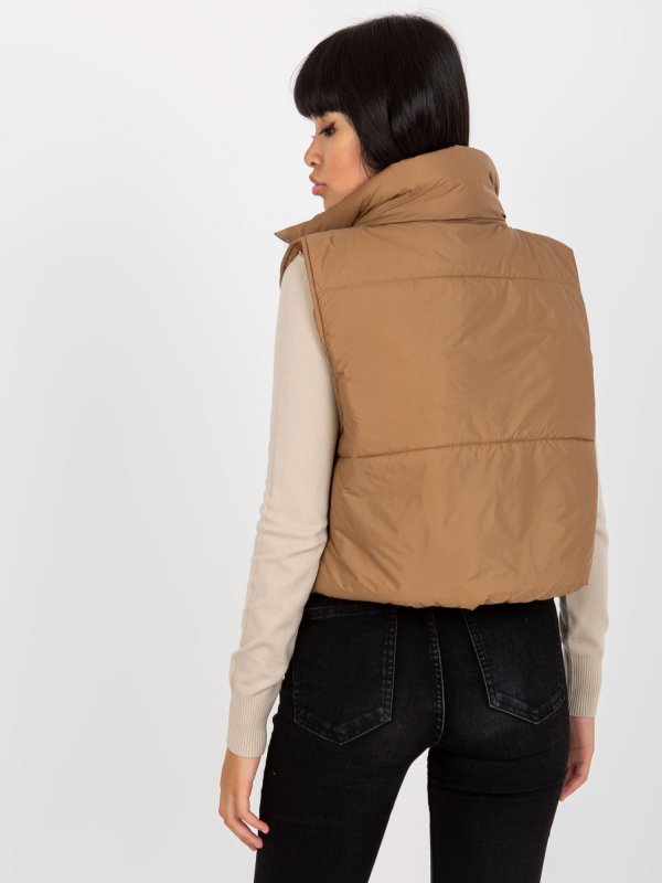 Kamizelka-TW-KZ-BI-82230.19-jasny brązowy rozmiar - ONE SIZE