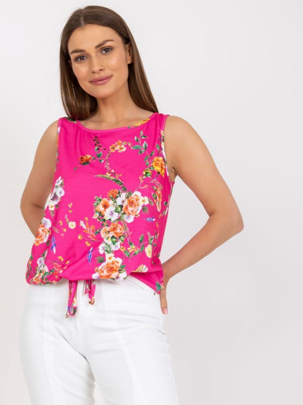Top-RV-TP-7980.10-ciemny różowy rozmiar - L/XL