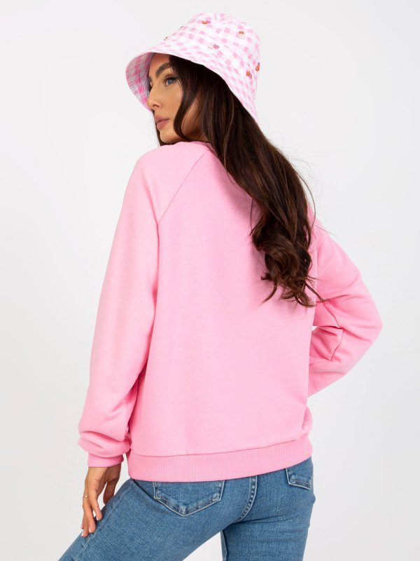 Bluza-RV-BL-8076.13-różowy rozmiar - L/XL