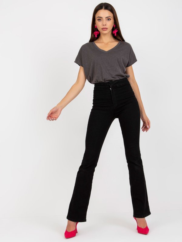 T-shirt-B-014.86-ciemny szary rozmiar - XS