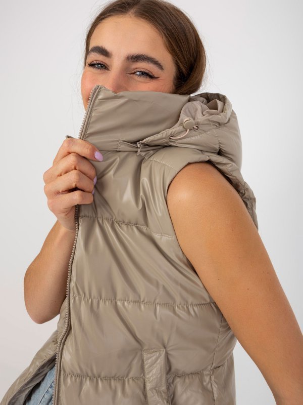 Kamizelka-NM-KZ-D2-3818.98P-ciemny bezowy rozmiar - 2XL