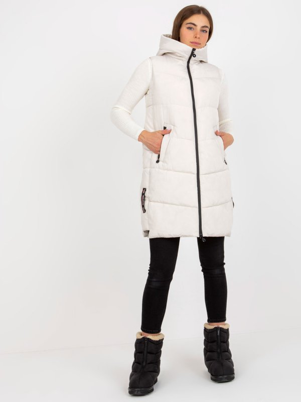 Kamizelka-NM-KZ-P22-6608.98P-ecru rozmiar - 2XL