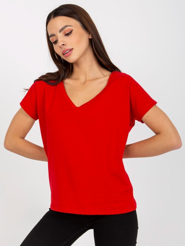 T-shirt-B-014.20X-czerwony rozmiar - M
