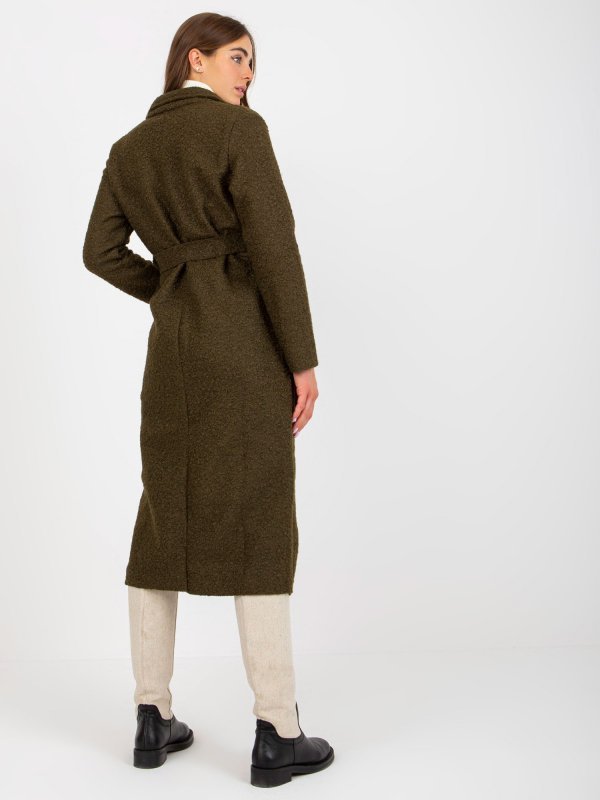 Płaszcz-TW-PL-BI-5220.63-khaki rozmiar - ONE SIZE