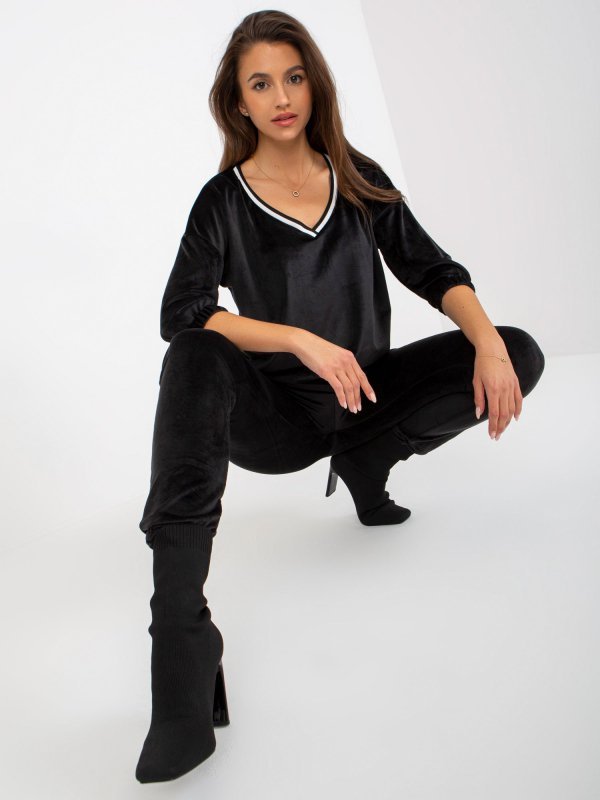 Komplet-RV-KMPL-8285.82-czarny rozmiar - S/M