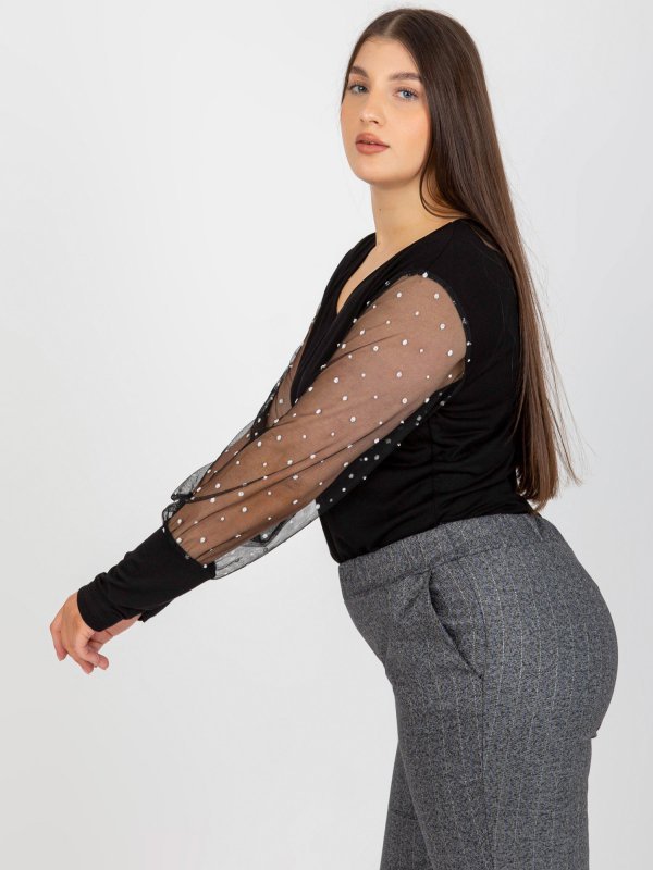 Bluzka-BR-BZ-2057.04-czarny rozmiar - 3XL