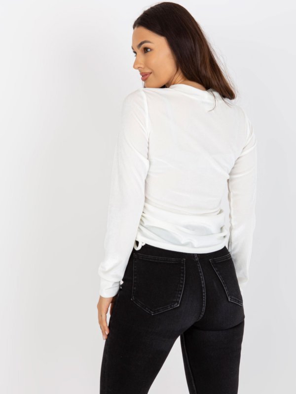 Bluzka-LK-BZ-509033.36P-ecru rozmiar - L/XL