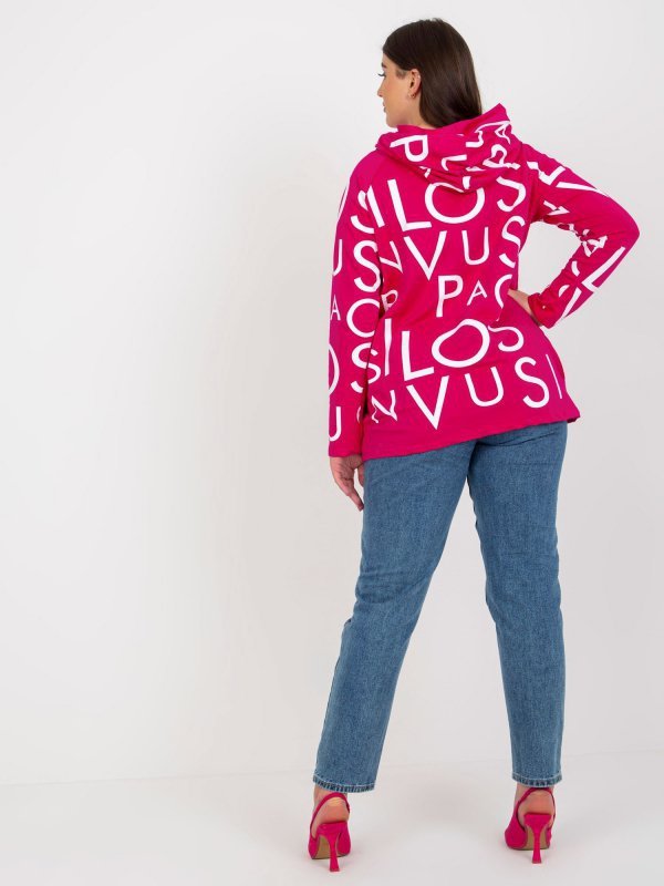 Bluza-RV-BL-5056-1.95-fuksjowy rozmiar - ONE SIZE