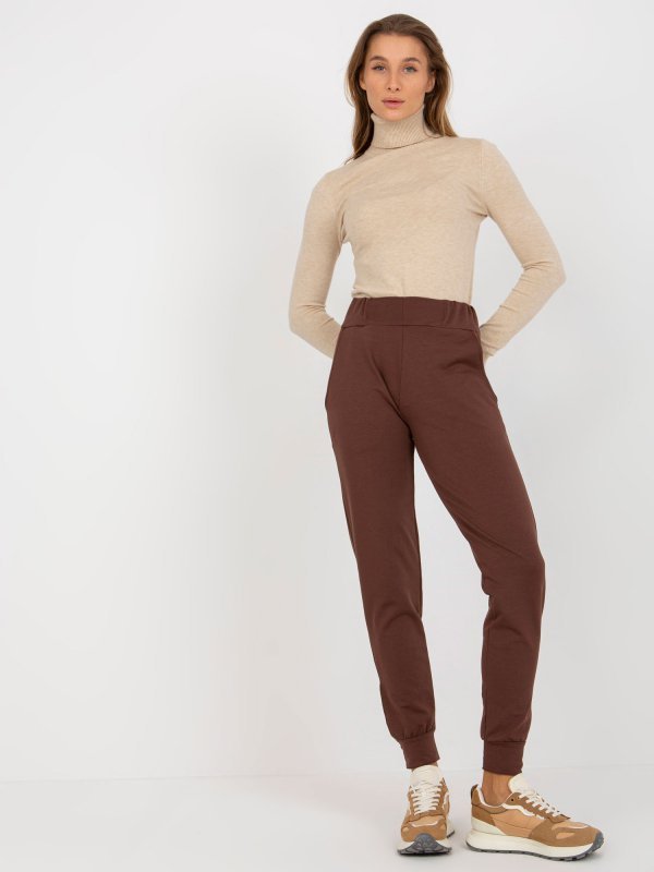 Spodnie-TW-SP-BL-1002.06X-brązowy rozmiar - XL