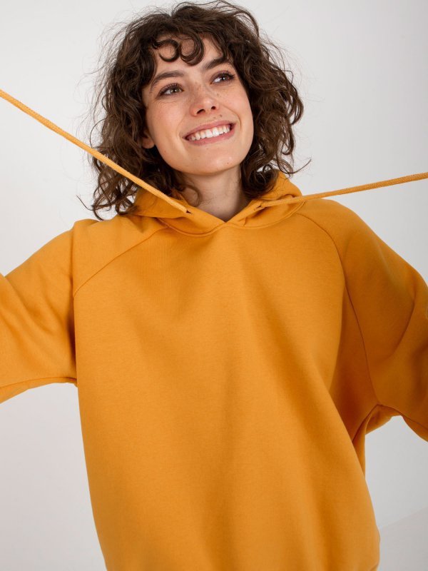 Bluza-EM-BL-626.16P-ciemny żółty rozmiar - ONE SIZE