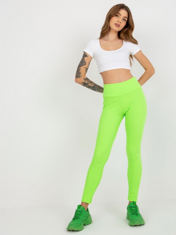 Leginsy-EM-LG-725.11-fluo zielony rozmiar - ONE SIZE