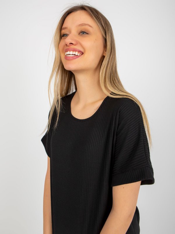 Bluzka-LK-BZ-509252.25X-czarny rozmiar - ONE SIZE