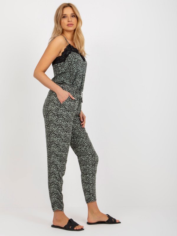 Spodnie-D73770M61869J-khaki rozmiar - XXL