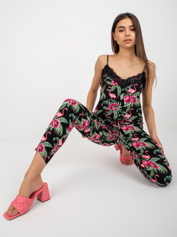 Spodnie-D73770M61869J-wielokolorowy rozmiar - XXL
