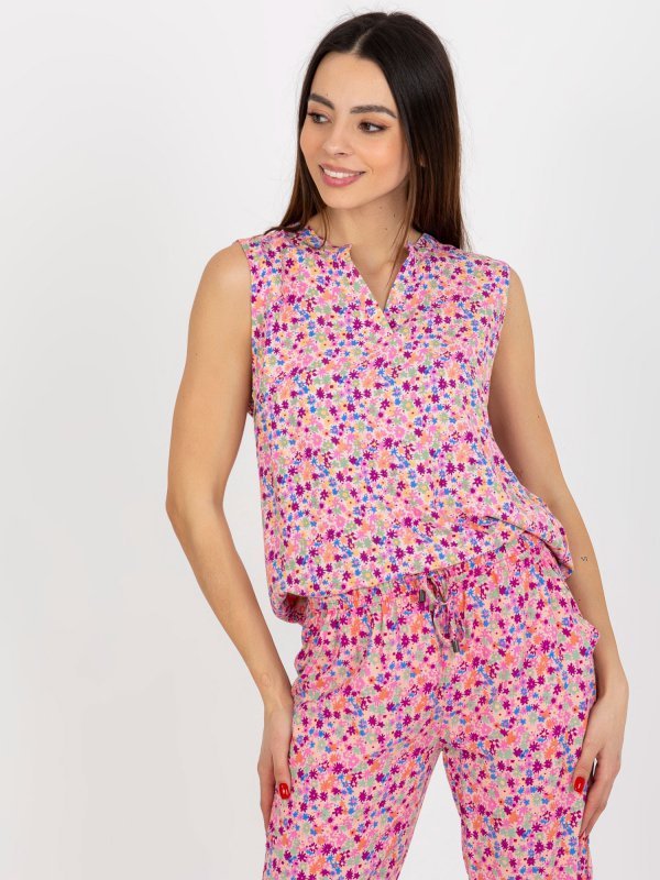 Bluzka-D73771R11115A-różowy rozmiar - XXL
