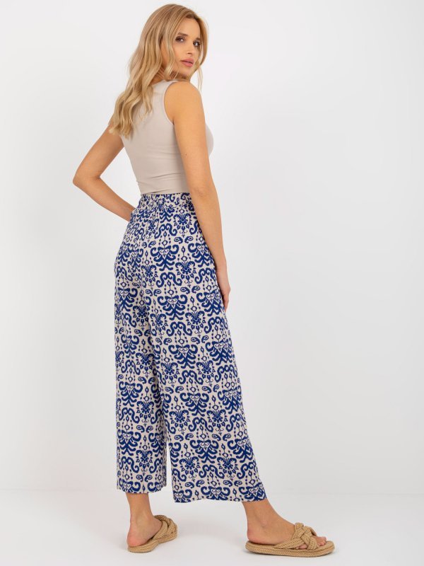 Spodnie-D73770R62237A-ciemny niebieski rozmiar - S