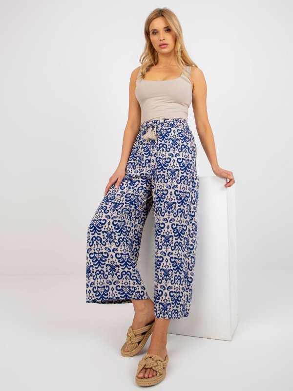 Spodnie-D73770R62237A-ciemny niebieski rozmiar - XL