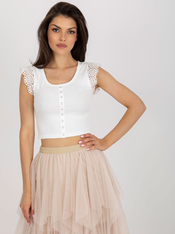 Bluzka-NM-BZ-L55024.21-ecru rozmiar - ONE SIZE