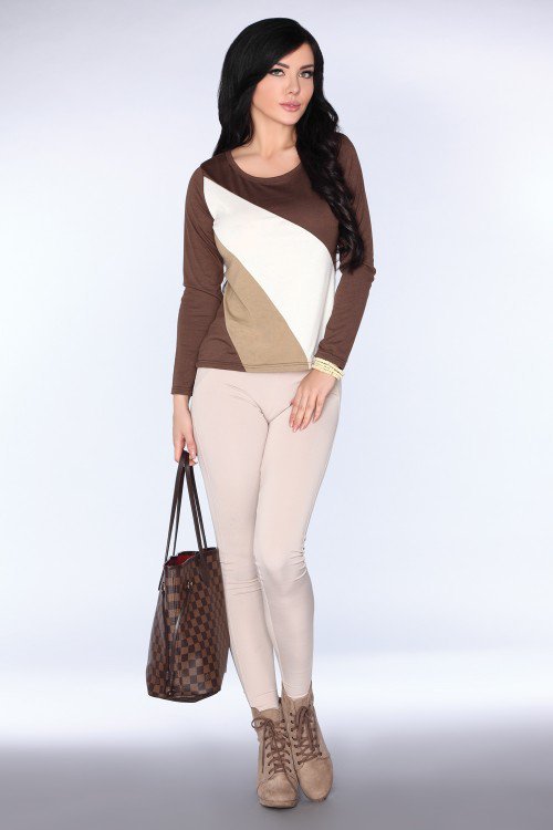 Bluzka CG032 Brown rozmiar - M