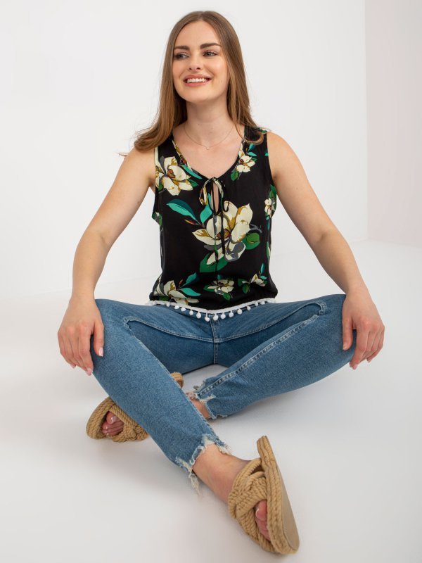 Bluzka-AT-BZ-2202A.35-czarny rozmiar - M/L