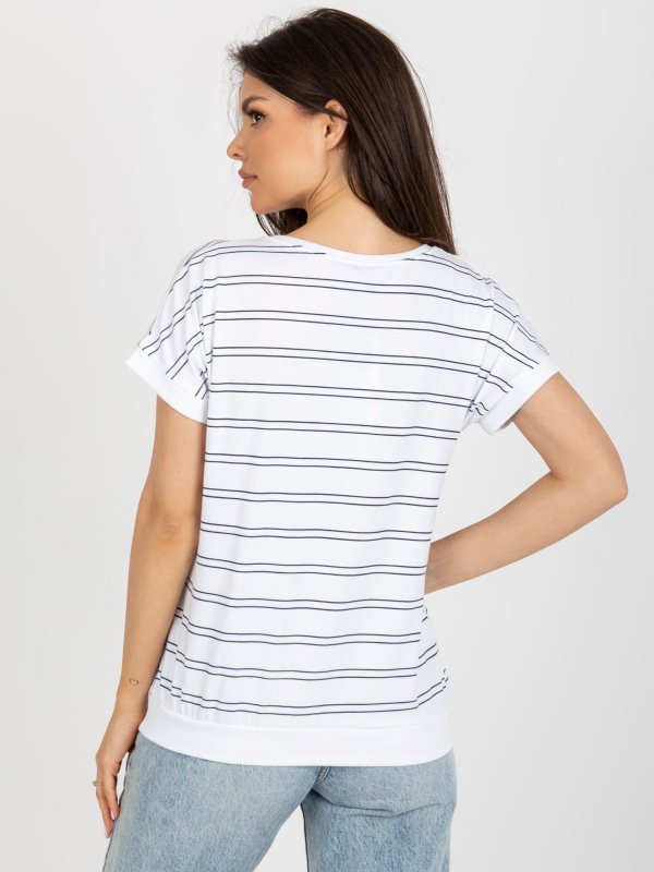 Bluzka-RV-BZ-8619.94-biało-granatowy rozmiar - L/XL