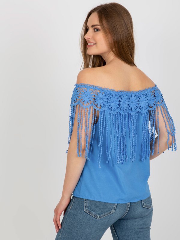 Bluzka-AT-BZ-1801.87-niebieski rozmiar - M/L