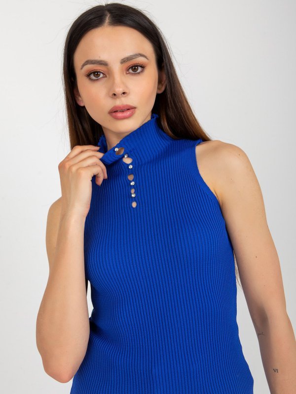 Bluzka-BA-BZ-2301.00P-kobaltowy rozmiar - ONE SIZE