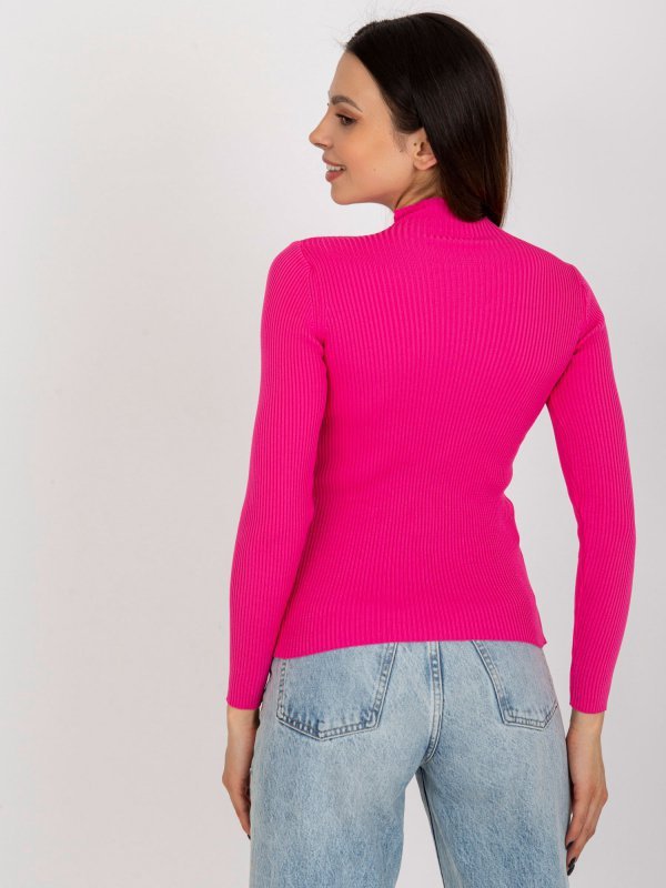 Bluzka-BA-BZ-2302.97P-ciemny różowy rozmiar - ONE SIZE