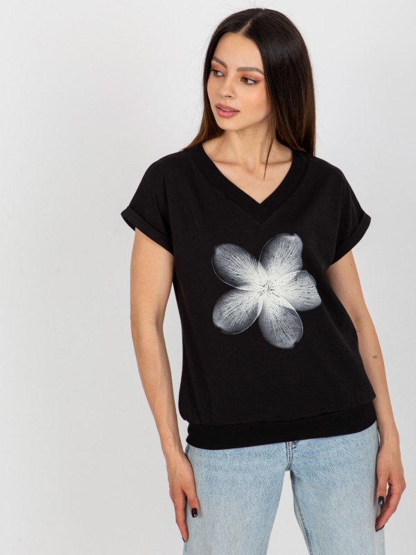 Bluzka-RV-BZ-8956.19P-czarny rozmiar - L/XL