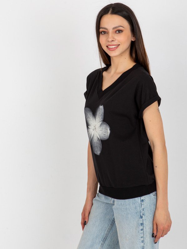 Bluzka-RV-BZ-8956.19P-czarny rozmiar - L/XL
