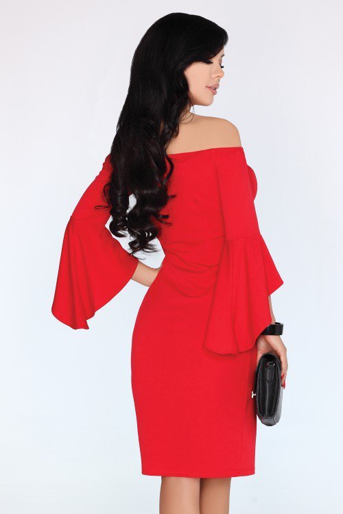 Sukienka Yolandena Red 1734 rozmiar - L