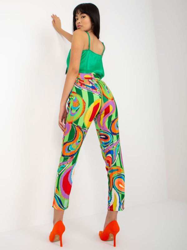 Spodnie-DHJ-SP-12787C.06-zielony rozmiar - 2XL
