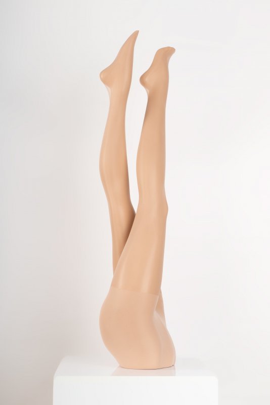 Rajstopy Subirata 15 DEN Poudre Pudrowy LivCo Corsetti Fashion rozmiar - 3