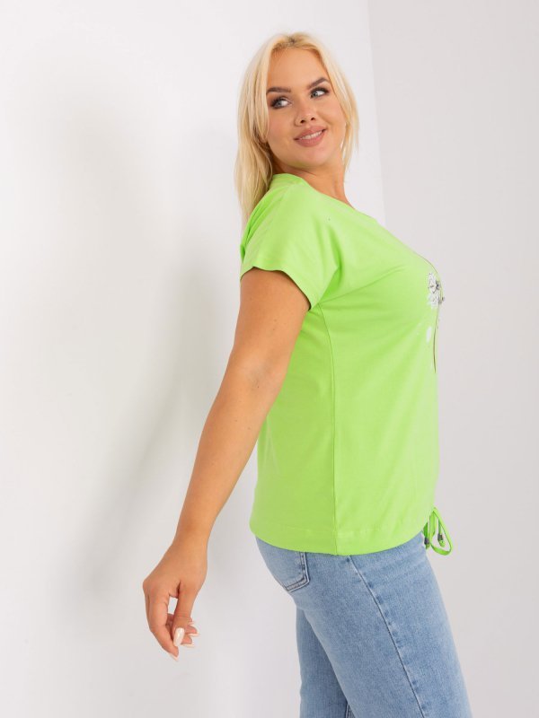 Bluzka-RV-BZ-8975.74-jasny zielony rozmiar - ONE SIZE