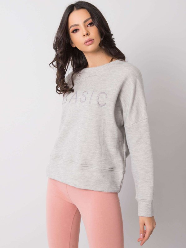 Bluza-RV-BL-6080.19-jasny szary rozmiar - S/M
