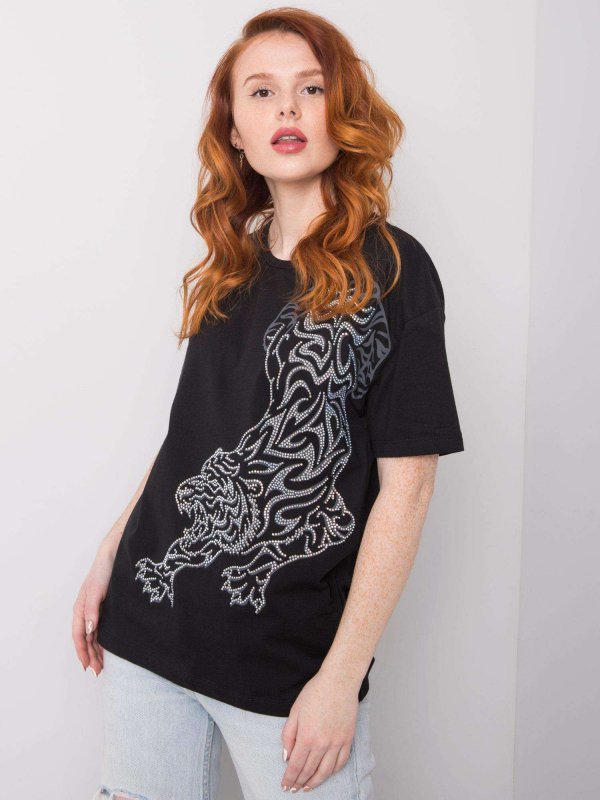 T-shirt-HB-TS-3044.53P-czarny rozmiar - S
