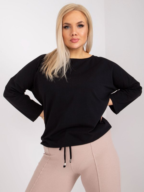 Bluzka-RV-BZ-6294.06P-czarny rozmiar - 3XL