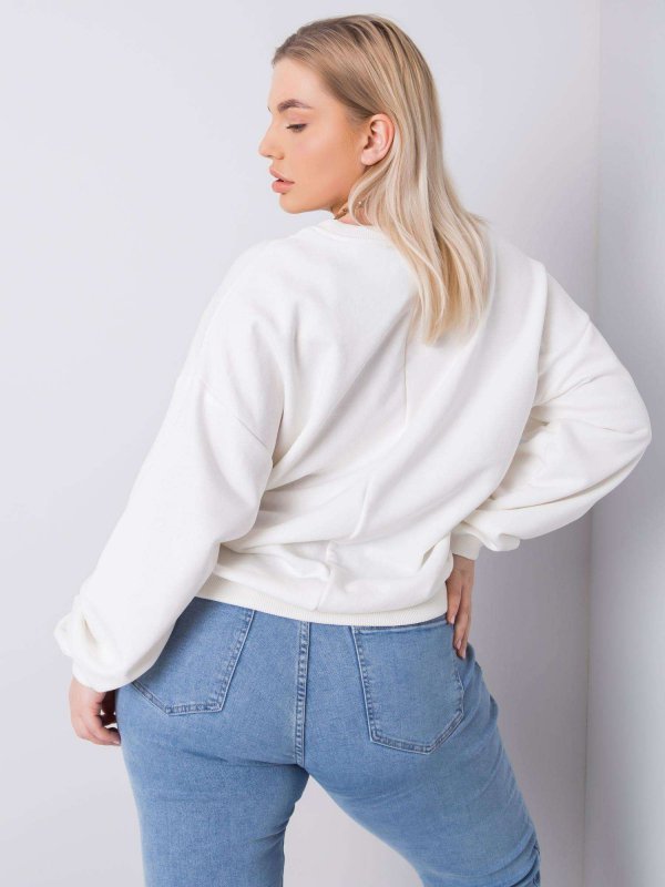 Bluza-RV-BL-6316.16X-ecru rozmiar - 3XL