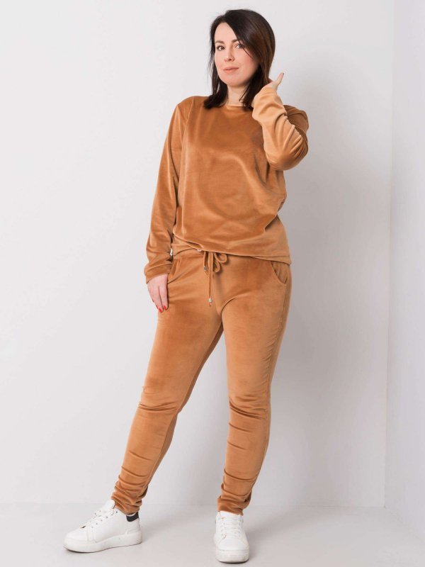 Komplet-RV-KMPL-6085.05-camelowy rozmiar - 2XL