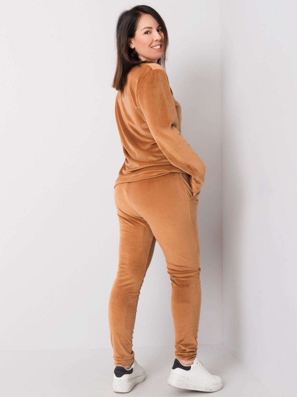 Komplet-RV-KMPL-6085.05-camelowy rozmiar - 2XL