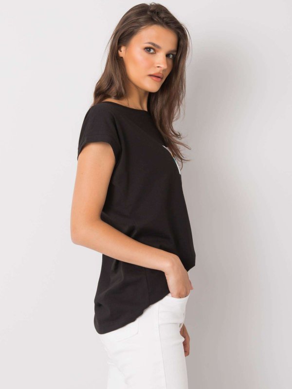 T-shirt-FA-TS-7137.29P-czarny rozmiar - ONE SIZE