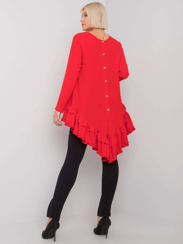 Bluzka-CHA-BZ-1801.47-czerwony rozmiar - L/XL