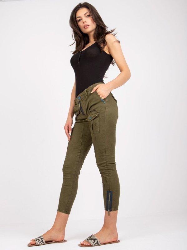 Spodnie-EM-SP-DY218.85-khaki rozmiar - XS