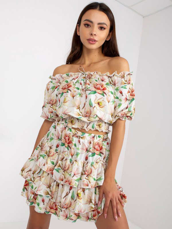 Komplet-LK-KMPL-508597.31X-biało-czerwony rozmiar - M/L