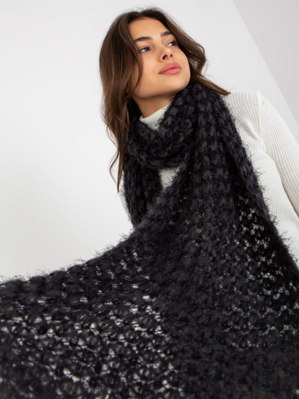 Szalik-AT-SZ-3710.88-grafitowy rozmiar - ONE SIZE